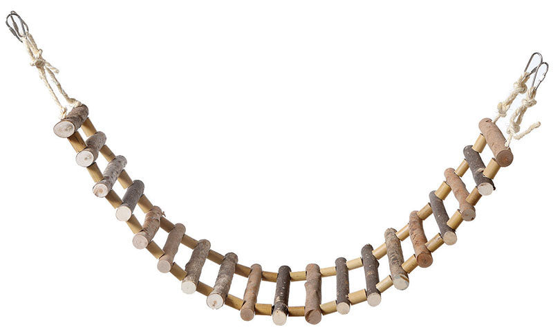 FF Chain & Bamboo Suspension Ladder-Parrot Supplies Australia