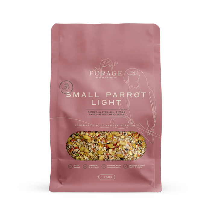 Forage - Small Parrot Light (Formally Cockatiel Light)-Parrot Supplies Australia