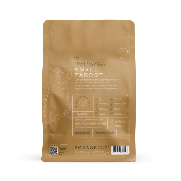 Forage - Small Parrot Mix-Seeds & Grains-Parrot Supplies Australia