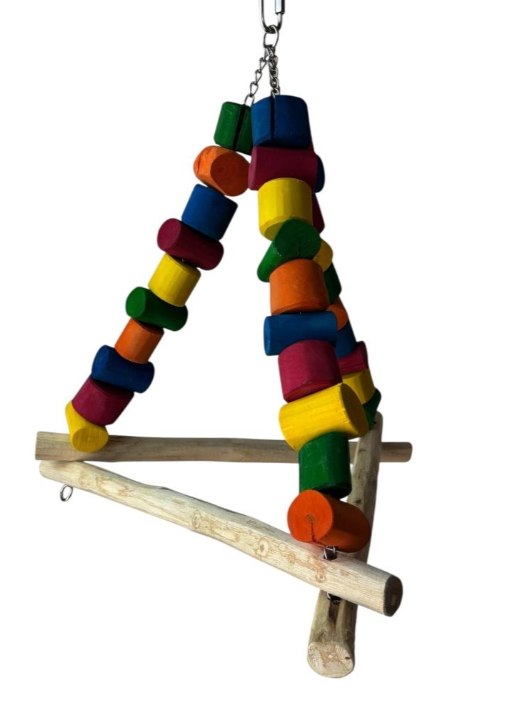 NJ Medium Triangle Swing-Parrot Supplies Australia