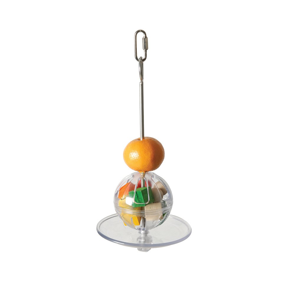PP Hanging Buffet Ball with Skewer-Parrot Supplies Australia