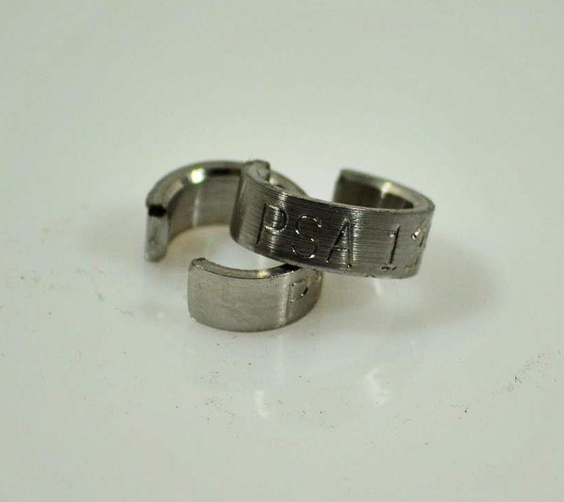 Stainless Steel Split Leg-Rings-Leg-Rings-Parrot Supplies Australia