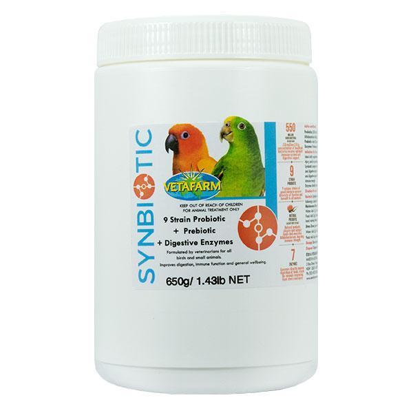 Vetafarm Synbiotic 100g-Medicine & Supplements-Parrot Supplies Australia