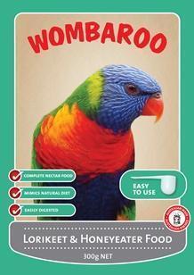 Wombaroo Lori & Honeyeater Food-Nectarivore-Parrot Supplies Australia