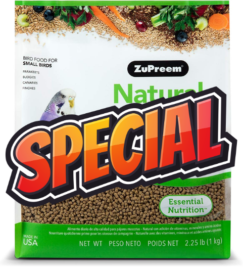 ZuPreem Natural Pellets-Pellets-Parrot Supplies Australia