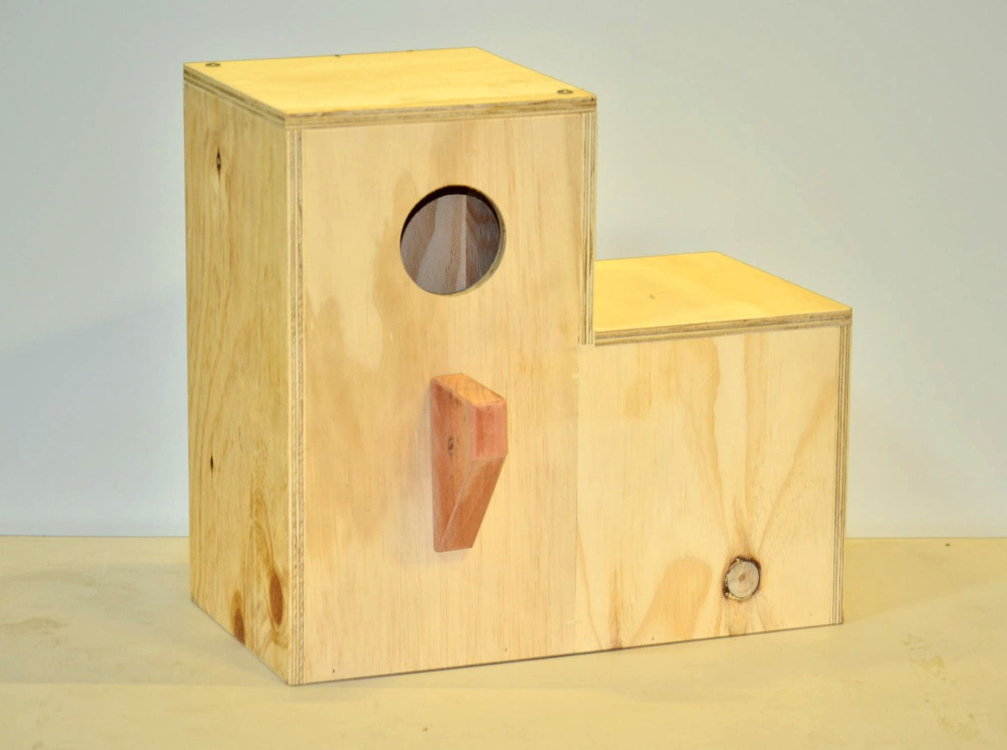Nestbox (L-Shape)-Nest Boxes & Nesting Material-Parrot Supplies Australia