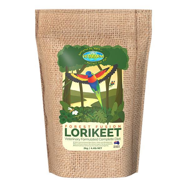 Vetafarm Forest Fusion Lori Diet-Nectarivore-Parrot Supplies Australia