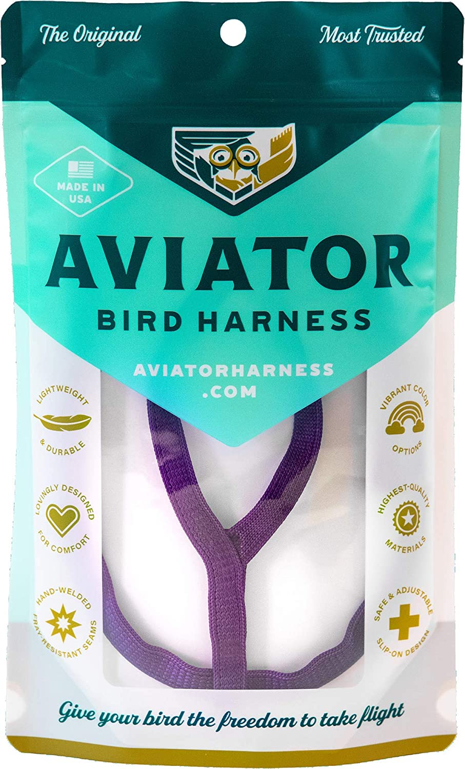 Aviator Harness XP-Harnesses & Leashes-Parrot Supplies Australia