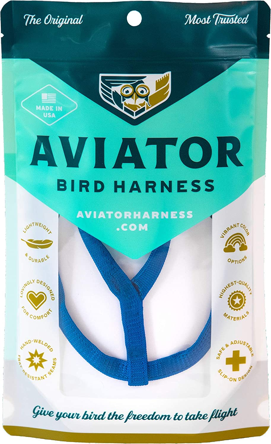 Aviator Harness XP-Harnesses & Leashes-Parrot Supplies Australia