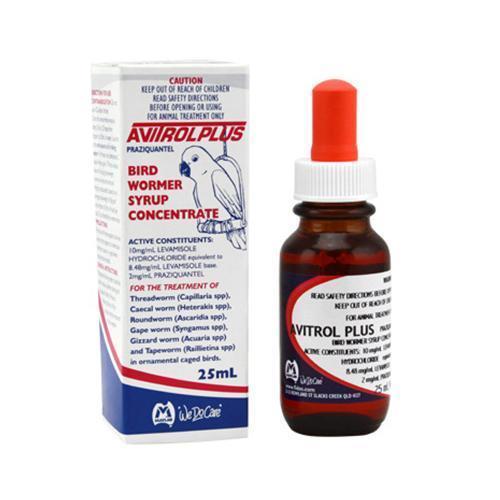 Avitrol Plus Bird Wormer-Medicine & Supplements-Parrot Supplies Australia