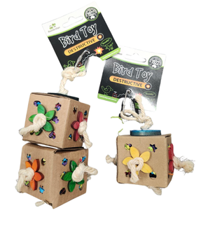 BB Destructive Activity Box-Parrot Supplies Australia