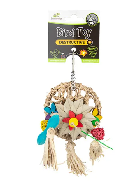BB Dreamcatcher with Tassels-Parrot Supplies Australia