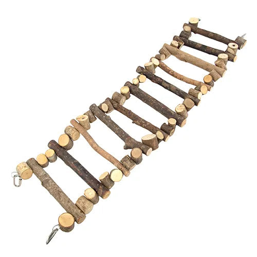 BB Natural Ladder-Bird Toys-Parrot Supplies Australia