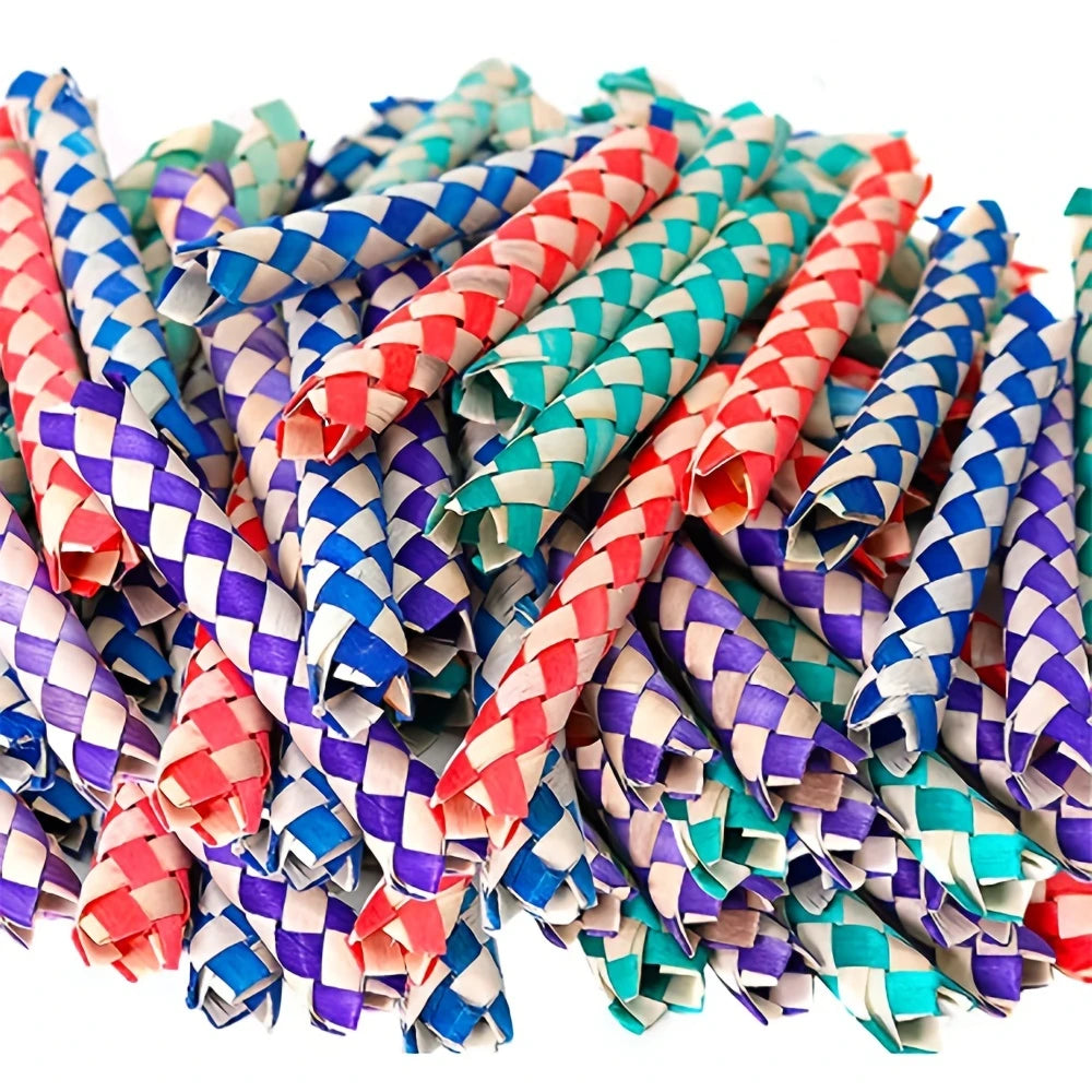 Braided Bamboo Chew Stick-Parrot Supplies Australia