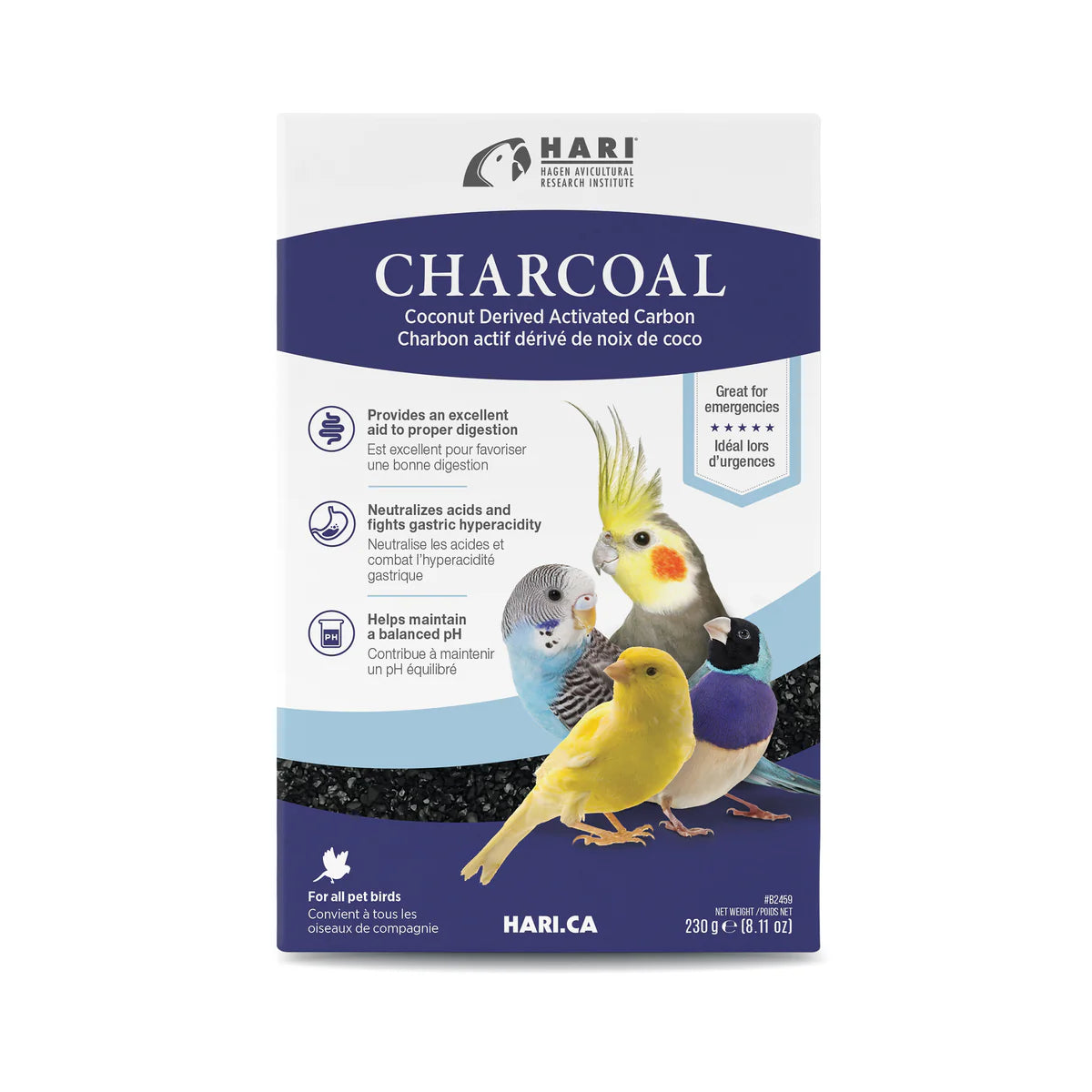 Charcoal 230g-Parrot Supplies Australia