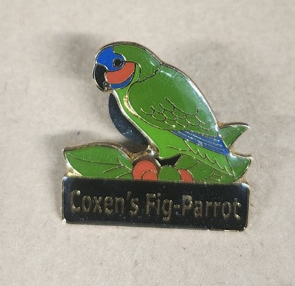 Coxen's Fig Parrot Conservation Pin-Parrot Supplies Australia