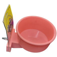 EP Easy Lock Plastic Feed Bowl-Feeding Dishes & Accessories-Parrot Supplies Australia