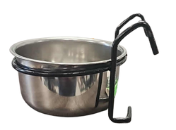 EP Stainless Steel Coop Cup-Feeding Dishes & Accessories-Parrot Supplies Australia