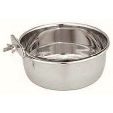 EP Stainless Steel Coop Cup-Feeding Dishes & Accessories-Parrot Supplies Australia