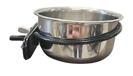 EP Stainless Steel Coop Cup-Feeding Dishes & Accessories-Parrot Supplies Australia