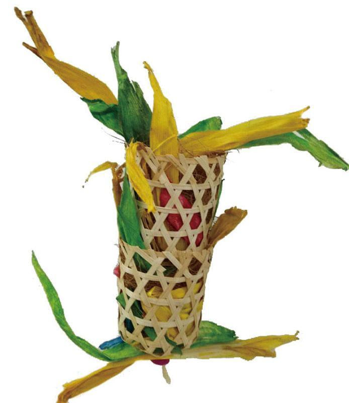 FF Bamboo Basket-Toys-Parrot Supplies Australia