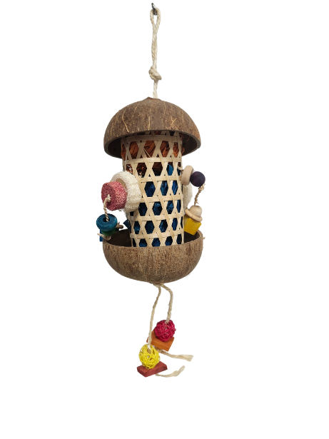 FF Coco Basket-Toys-Parrot Supplies Australia