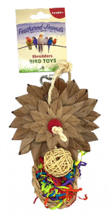 FF Palm Flower Pot-Parrot Supplies Australia