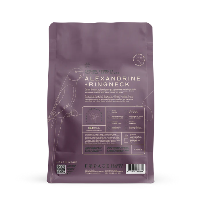 Forage - Alexandrine and Ringneck Mix-Parrot Supplies Australia