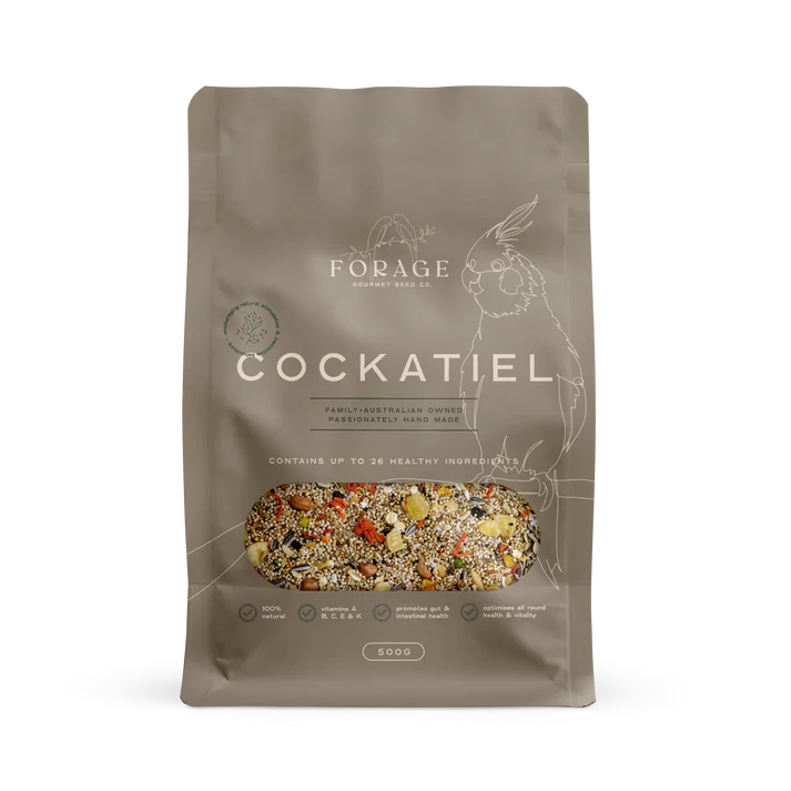 Forage - Cockatiel Mix-Seeds & Grains-Parrot Supplies Australia