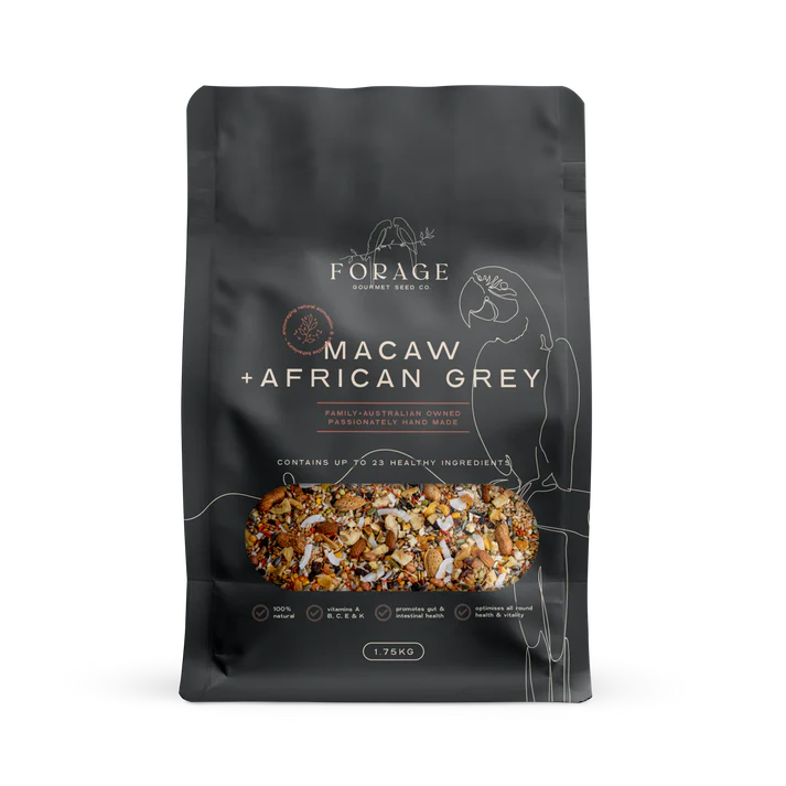 Forage - Macaw and African Grey-Seeds & Grains-Parrot Supplies Australia