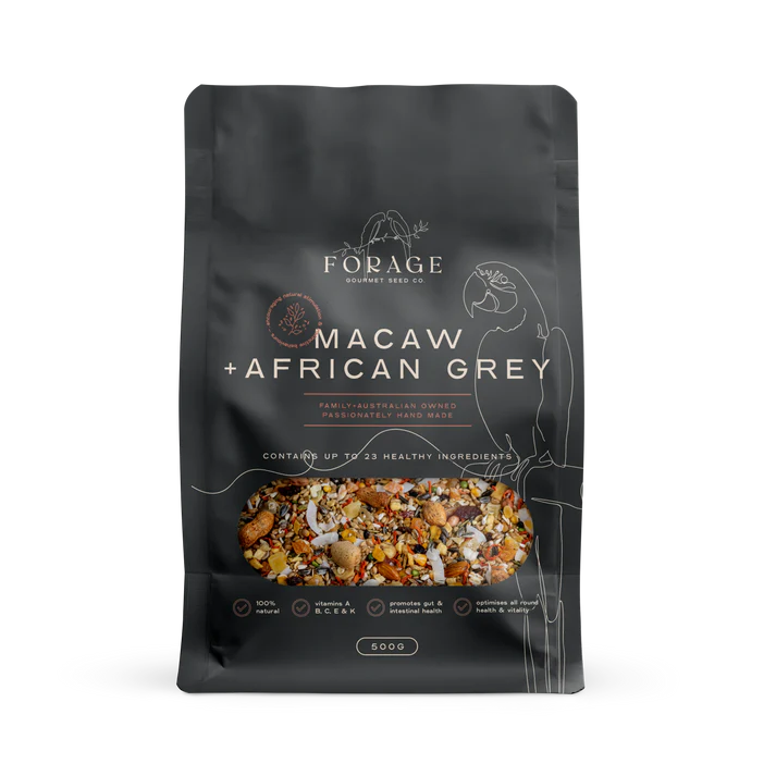 Forage - Macaw and African Grey-Seeds & Grains-Parrot Supplies Australia