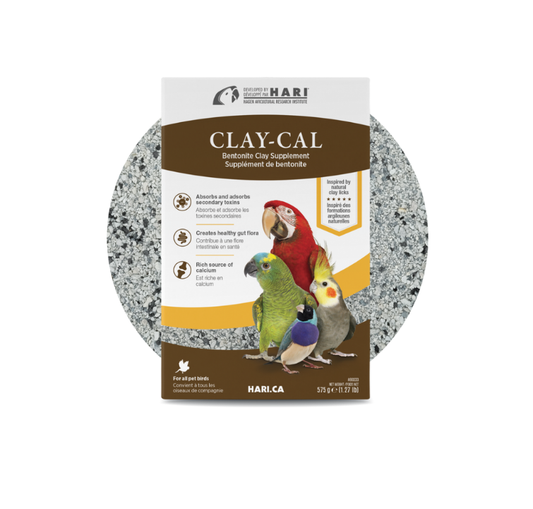 HARI Clay-Cal Bentonite Clay Supplement-Medicine & Supplements-Parrot Supplies Australia