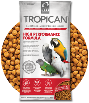 Hagens Tropican High Performance Pellets-Parrot Supplies Australia