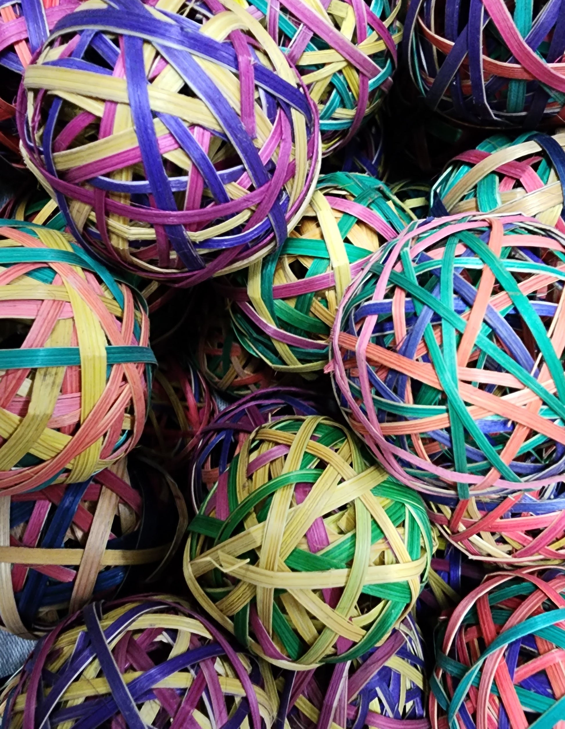 NJ Bamboo Ball (each)-Parrot Supplies Australia