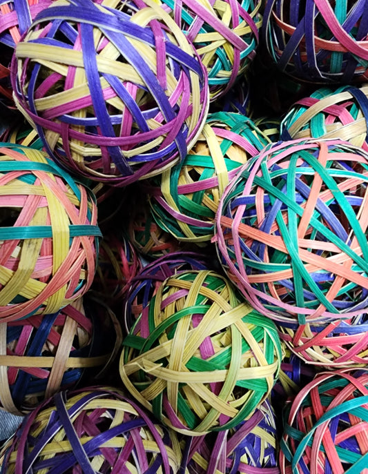 NJ Bamboo Ball (each)-Parrot Supplies Australia