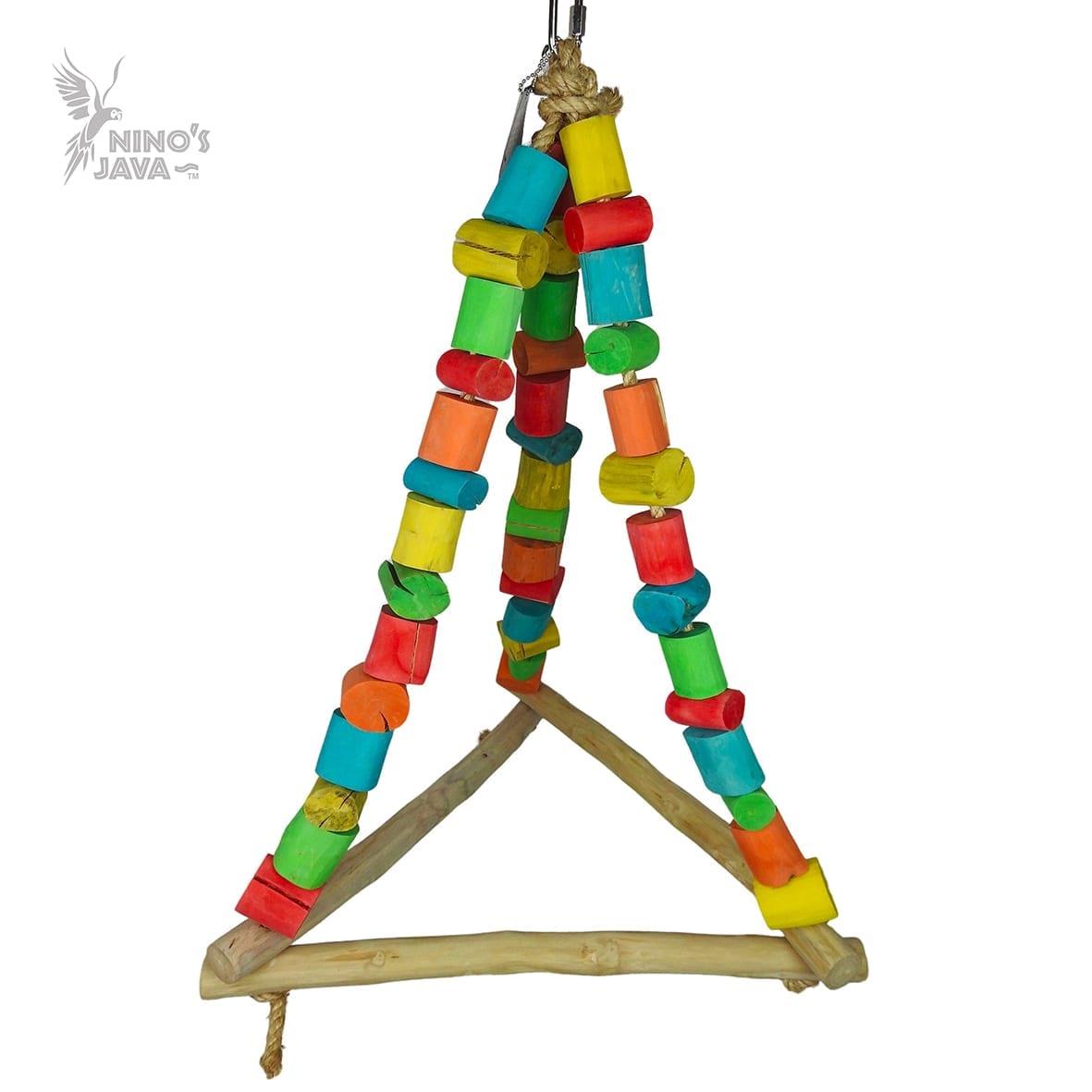 NJ Giant Triangle Swing-Parrot Supplies Australia