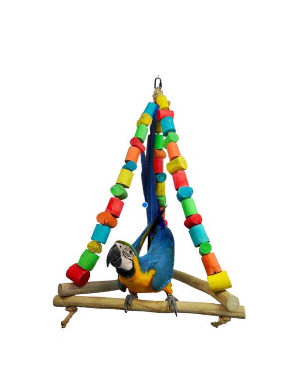 NJ Giant Triangle Swing-Parrot Supplies Australia