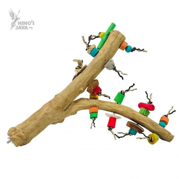 NJ Multi Branch Perch with Toys-Toys-Parrot Supplies Australia