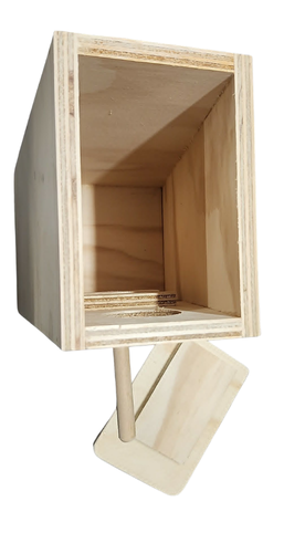 Nestbox (A-Frame)-Nest Boxes & Nesting Material-Parrot Supplies Australia