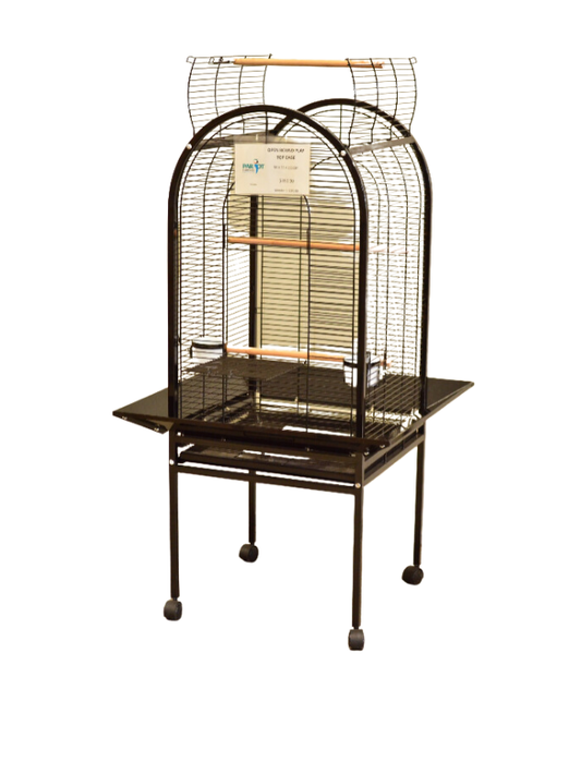 Open Round Play Top Cage 55x55x155cm XP-Aviaries & Cages-Parrot Supplies Australia