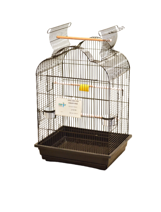 Open Shelltop Parrot Cage 62x52x102cm XP-Aviaries & Cages-Parrot Supplies Australia