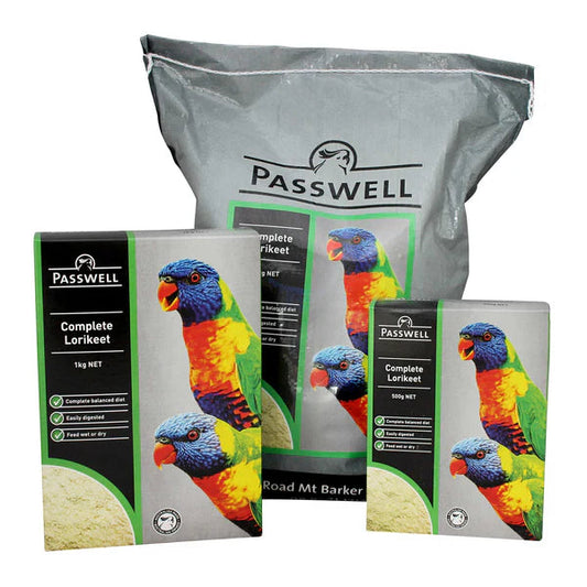 Passwell Complete Lorikeet-Nectarivore-Parrot Supplies Australia