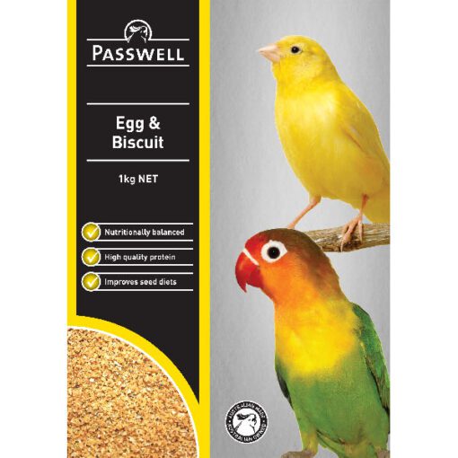 Passwell Egg & Biscuit XP-Parrot Supplies Australia