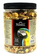 Passwell Fruit & Nut-Treats-Parrot Supplies Australia