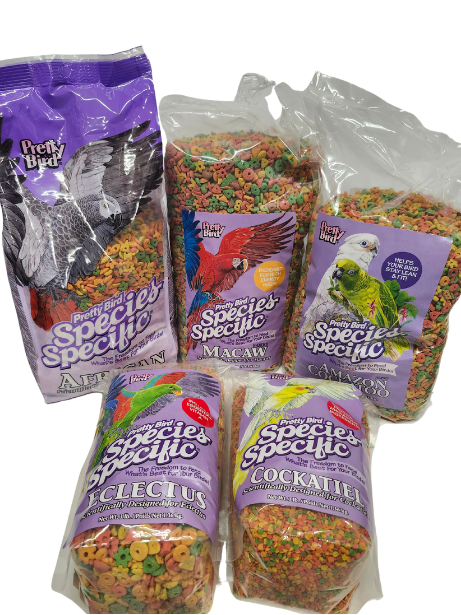 Pretty Bird Species Specific-Pellets-Parrot Supplies Australia