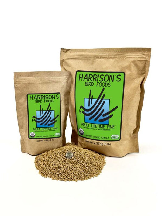 REDUCED TO CLEAR - Harrisons Lifetime Formula Fine Grind 2.3Kg-Parrot Supplies Australia
