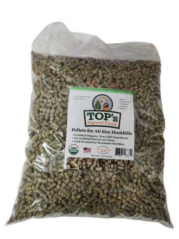 SPECIAL - TOP's All Sizes Parrot Pellets 4.5Kg-Parrot Supplies Australia