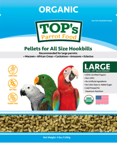 TOP's All Size Pellets-Pellets-Parrot Supplies Australia