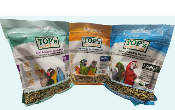 TOP's Taster!-Pellets-Parrot Supplies Australia