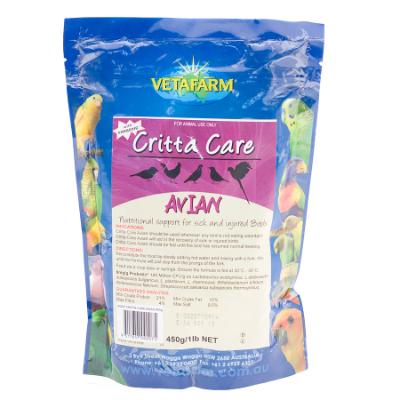 Vetafarm Avian Critta Care-Medicine & Supplements-Parrot Supplies Australia